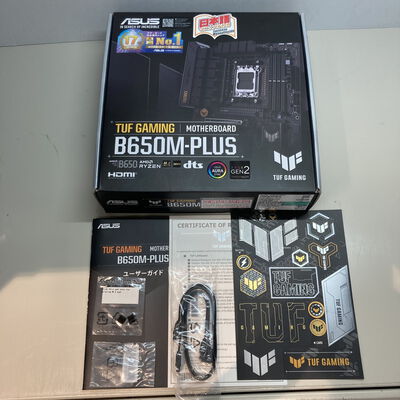 【博多店】中古  ASUS TUF GAMING B650M-PLUS (B650 AM5 mATX DDR5) 168291 