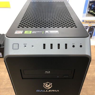 【宮崎恒久店】中古  THIRDWAVE GALLERIA XA7R-R46T (Ryzen 7 5700X/16GB/SSD 1TB/BDCB/RTX4060Ti /W11H64) 5160000748 
