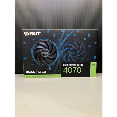 【座間相武台】中古  Palit NED4070019K9-1047D (GeForce RTX 4070 Dual 12GB) 4510001816 