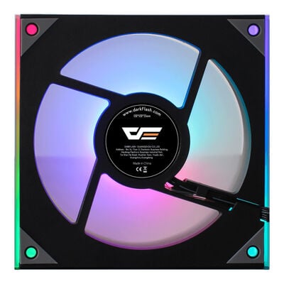 darkFlash  DM8 DM8-BLACK-SINGLEFAN (120mm ブラック ARGB) 