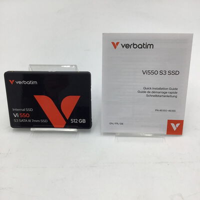 【白山FM松任店】中古  Verbatim Vi550 49352-J (SATA3 512GB) 4950001714 