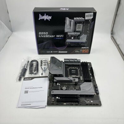 【なんば店】中古  ASRock B850 LiveMixer WiFi (B850 AM5 ATX DDR5) 175466 