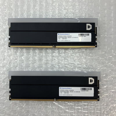 【秋葉原本店】中古  16GB 2枚組(合計32GB) PC5-48000/DDR5-6000 デスクトップ用 190886 