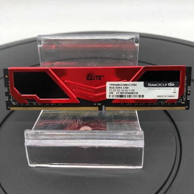 【郡山安積店】中古  TEAMGROUP TPRD48G3200HC22BK (DDR4 PC4-25600 8GB) 3240009817 