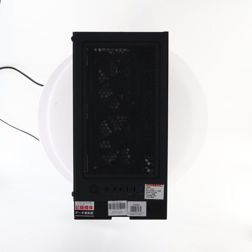 中古 自作パソコン(i7 10700F/16GB/SSD512GB/HDD4TB/GTX1660 SUPER