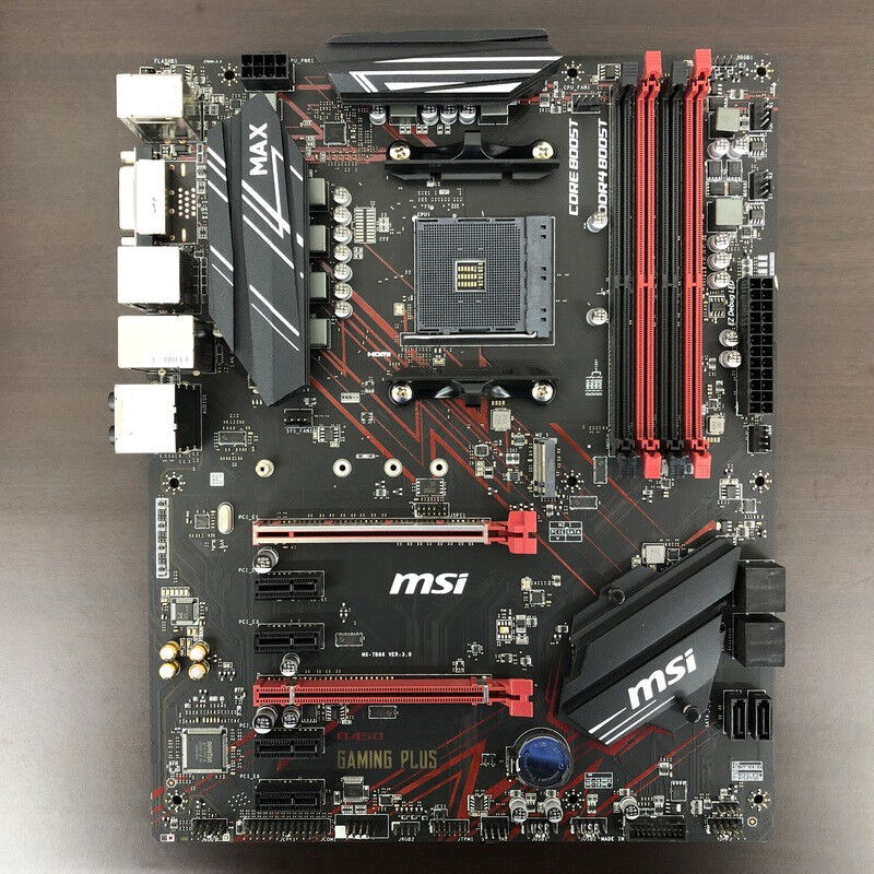 中古 MSI B450 GAMING PLUS MAX 5110000338 ｜ パソコン通販の