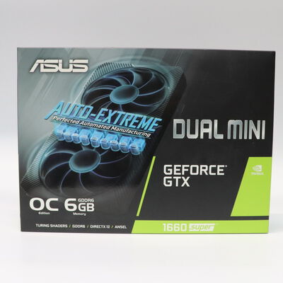 【札幌店】中古  DUAL-GTX1660S-O6G-MINI(GTX1660 SUPER) 3210014388 
