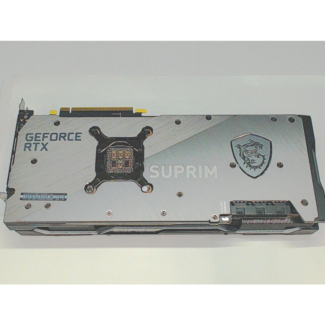 [中古品] RTX3080ti msi suprim x Amazon.com: MSI GeForce RTX 3080 Ti SUPRIM X 12G Gaming