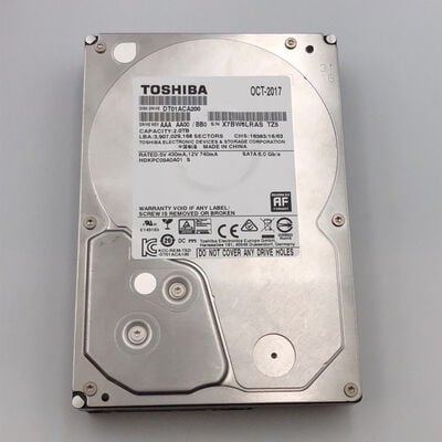 【甲府飯田店】中古  TOSHIBA DT01ACA200 (SATA3 2TB 7200rpm 64MB) 137993 