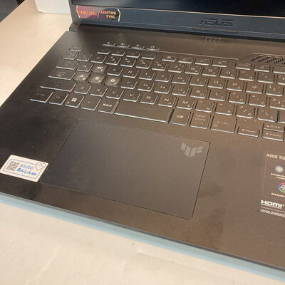 【京都店】中古  ASUS TUF Gaming A17 FA707XI-R9R4070 (Ryzen 9 7940HS/16GB/SSD512GB+SSD2TB/なし/RTX4070 8GB/17.3/1920x1080/W11H) 3180006360 