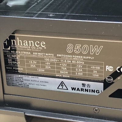 【甲府飯田店】中古  iiyama ILeDEi-R769-LC127-UASXM/30 (i7 12700/16GB/SSD1TB/RTX3070Ti/W11H) 4720001966 