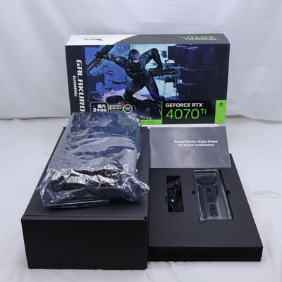 【通販センター】中古  玄人志向 GG-RTX4070Ti-E12GB/EX/TP2（RTX4070Ti 12GB） 3480042132 