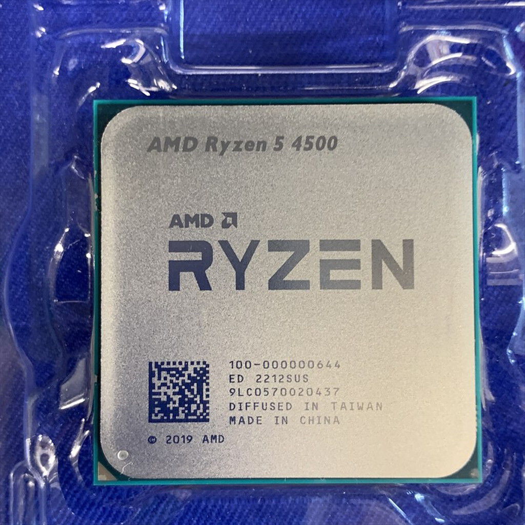 中古 AMD Ryzen 5 4500 (AM4/3.6GHz/11M/C6/T12/65W) 150745