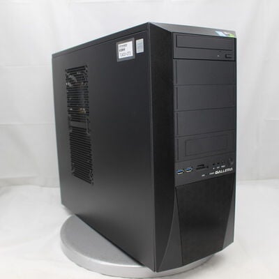 【通販センター】中古  THIRDWAVE GALLERIA KT(Intel Core i7 8700K/16GB DDR4 (PC4)/SSD500GB/DVDマルチ/NVIDIA GeForce GTX 1070 Ti 8GB/W11H64 MAR) 191355 