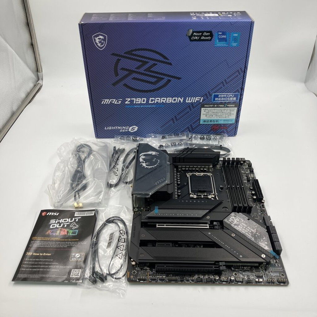 中古 MSI MPG Z790 CARBON WIFI (Z790 1700 ATX DDR5) 152762 （338314
