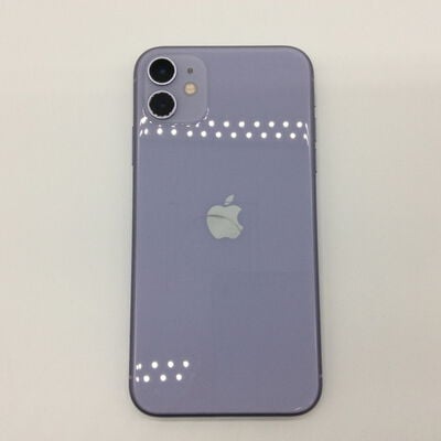 【浜松店】中古  【SIMロック解除済み】【SoftBank】 Apple iPhone11 64GB (パープル) MWLX2J/A 155410 