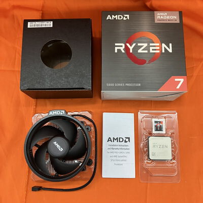 【なんば店】中古  AMD Ryzen 7 5700G (AM4/3.8GHz/20M/C8/T16/65W) 146739 