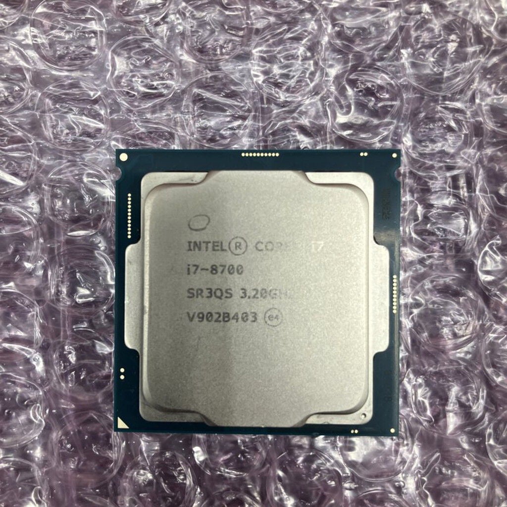 Intel Core i7-8700 LGA1151（中古） 中古 INTEL Core i7 8700 (1151/3.20GHz/12M/C6/T12) 136198 （361597