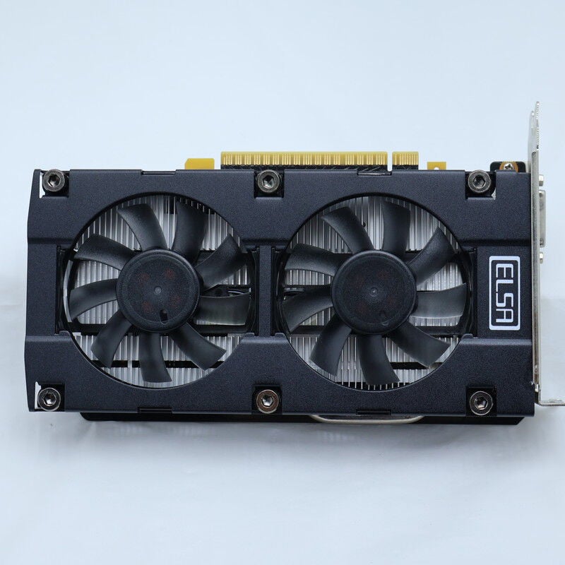 中古 ELSA GeForce GTX 1650 Super S.A.C GD1650-4GERSS (GTX1650