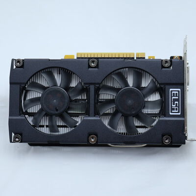 【通販センター】中古  ELSA GeForce GTX 1650 Super S.A.C GD1650-4GERSS (GTX1650 SUPER 4GB) 192199 