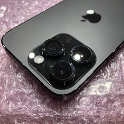 【宮崎恒久店】中古  【au版SIMフリー】Apple iPhone14 Pro 6.1インチ 1TB (スペースブラック) MQ2F3J/A 155046 