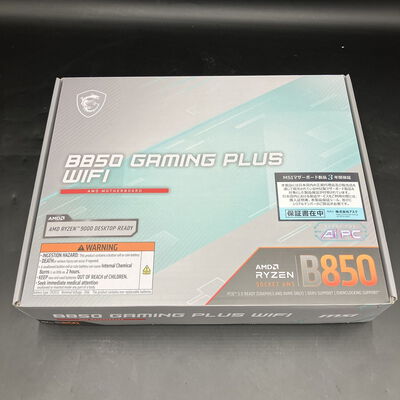 【熊本浜線店】中古  MSI B850 GAMING PLUS WIFI (B850 AM5 ATX) 175479 