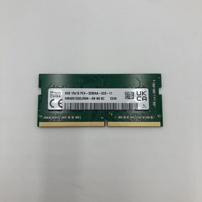 【白山FM松任店】中古  PC4-25600 4GB ノート用 154560 