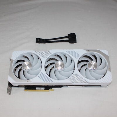 中古  Palit NED407TV19K9-1043W (GeForce RTX 4070 Ti GamingPro White OC 12GB) 178833 