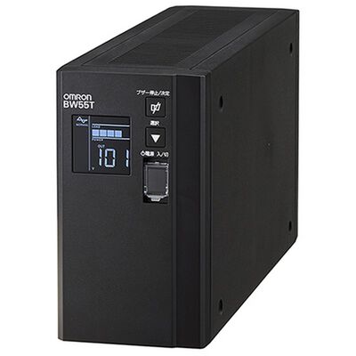 OMRON  BW55T (550VA/340W 常時商用給電方式 正弦波出力UPS) 