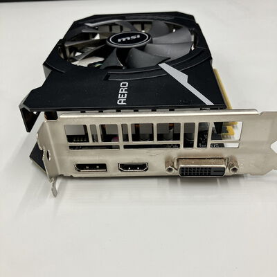 【熊本浜線店】中古  MSI GeForce GTX 1660 SUPER AERO ITX OC (GTX1660 SUPER) 141207 