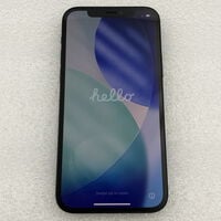 中古  Apple iPhone12 6.1インチ 128GB (ブラック) 国内版SIMロックフリー MGHU3J/A 143742 