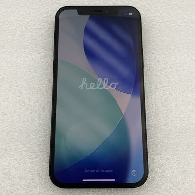 【新潟店】中古  Apple iPhone12 6.1インチ 128GB (ブラック) 国内版SIMロックフリー MGHU3J/A 143742 