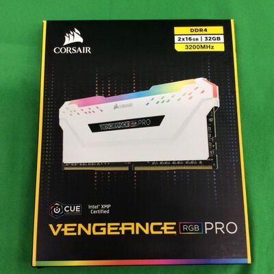 【川崎店】中古  Corsair CMW32GX4M2E3200C16W (DDR4 PC4-25600 16GB&times;2) 3170006946 