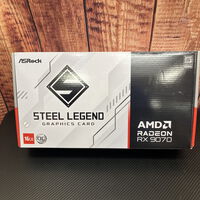 中古  ASRock RX9070 SL 16GO Steel Legend 16G OC (RX9070 16G) 176952 