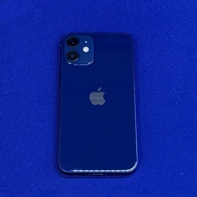 【横浜駅前店】中古  【SIMロック解除済み】【SoftBank】Apple iPhone12 mini 5.4インチ 128GB (ブルー)  MGDP3J/A 155641 