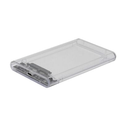 AINEX  HDE-22 (USB3.2Gen1・USB2.0対応 2.5インチSATA SSD／HDDクリアケース) 