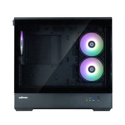 ZALMAN  P30 Black V2 (MicroATX ガラス ブラック) 