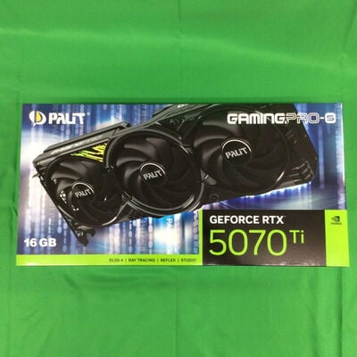 【川崎店】中古  Palit NE7507T019T2-GB2031U(RTX5070Ti 16GB GamingPro-S) 188931 