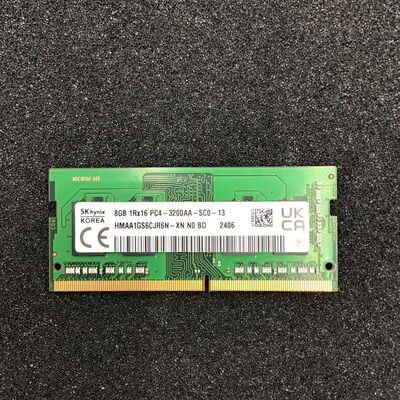 【白山FM松任店】中古  PC4-25600 8GB ノート用(DDR4-3200) 158771 