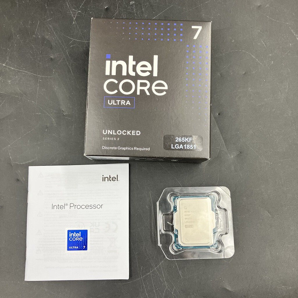 中古 INTEL Core Ultra 7 265KF (1851/3.9G/30M/C20/T20) （349624