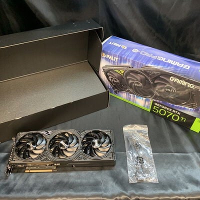 【横浜駅前店】中古  Palit NE7507T019T2-GB2031U(RTX5070Ti 16GB GamingPro-S) 188931 