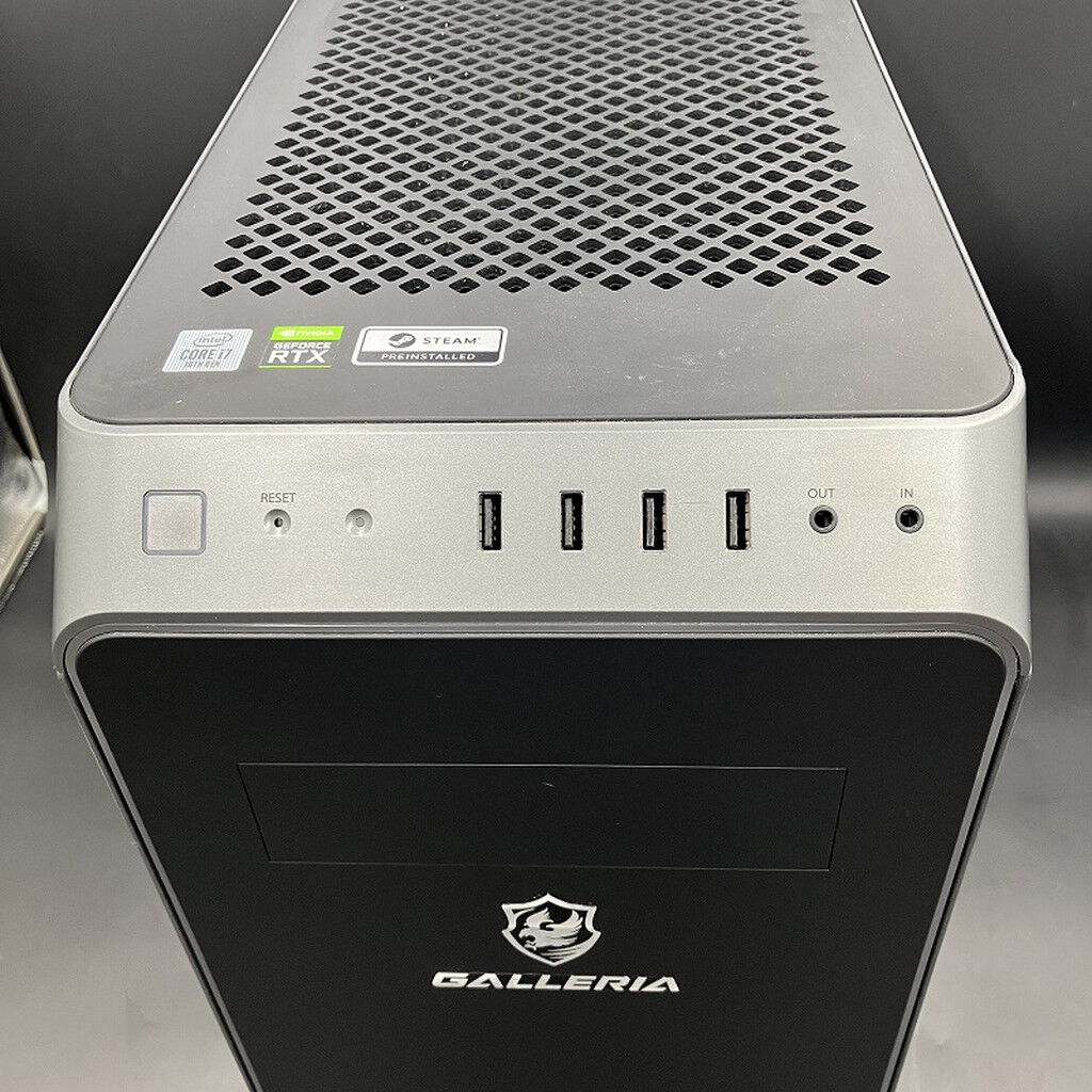 中古 GALLERIA XA7C-R70S(i7 10700/16GB/SSD512GB/RTX2070 SUPER/W11H