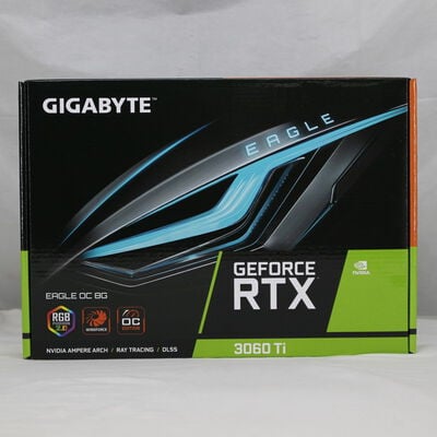 中古  GIGABYTE GV-N306TEAGLE OC-8GD Rev2.0（RTX 3060 Ti 8GB） 3480033460 