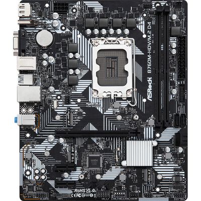 ASRock  B760M-HDV/M.2 D4 (B760 1700 MicroATX) 