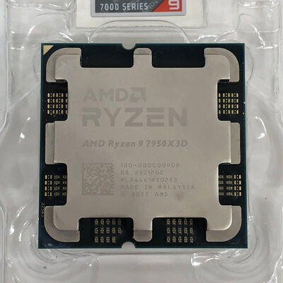 【津ラッツ店】中古  AMD Ryzen 9 7950X3D (AM5/4.2/144M/C16/T32/120W) 156788 