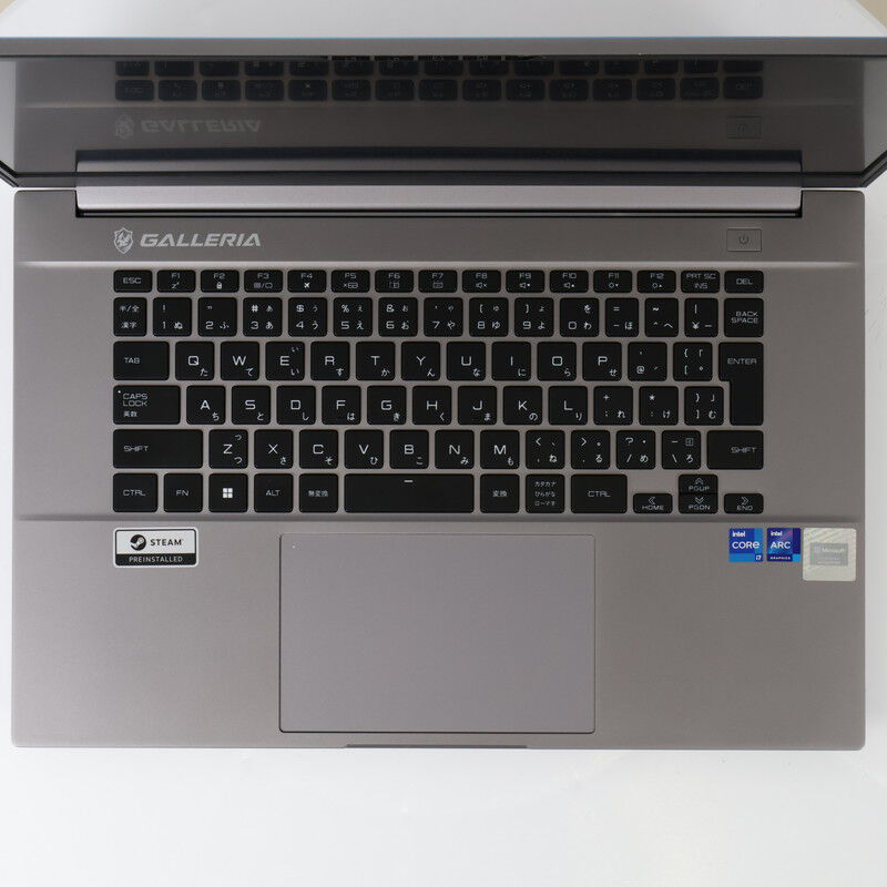 中古 THIRDWAVE GALLERIA UL7C-AA3(Intel Core i7 12700H/16GB DDR5