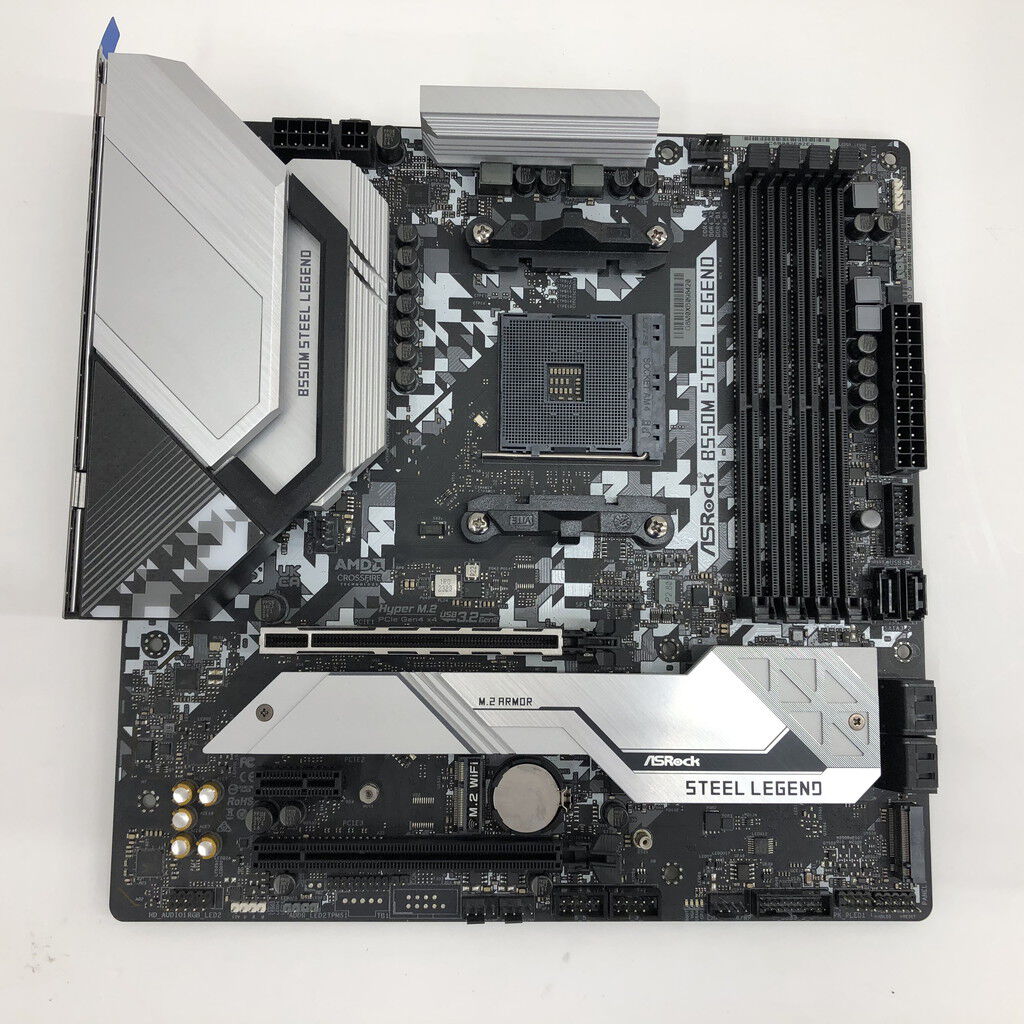 マザーボード B550M Steel Legend Amazon.com: ASRock B550M Steel Legend Supports 3rd Gen AMD