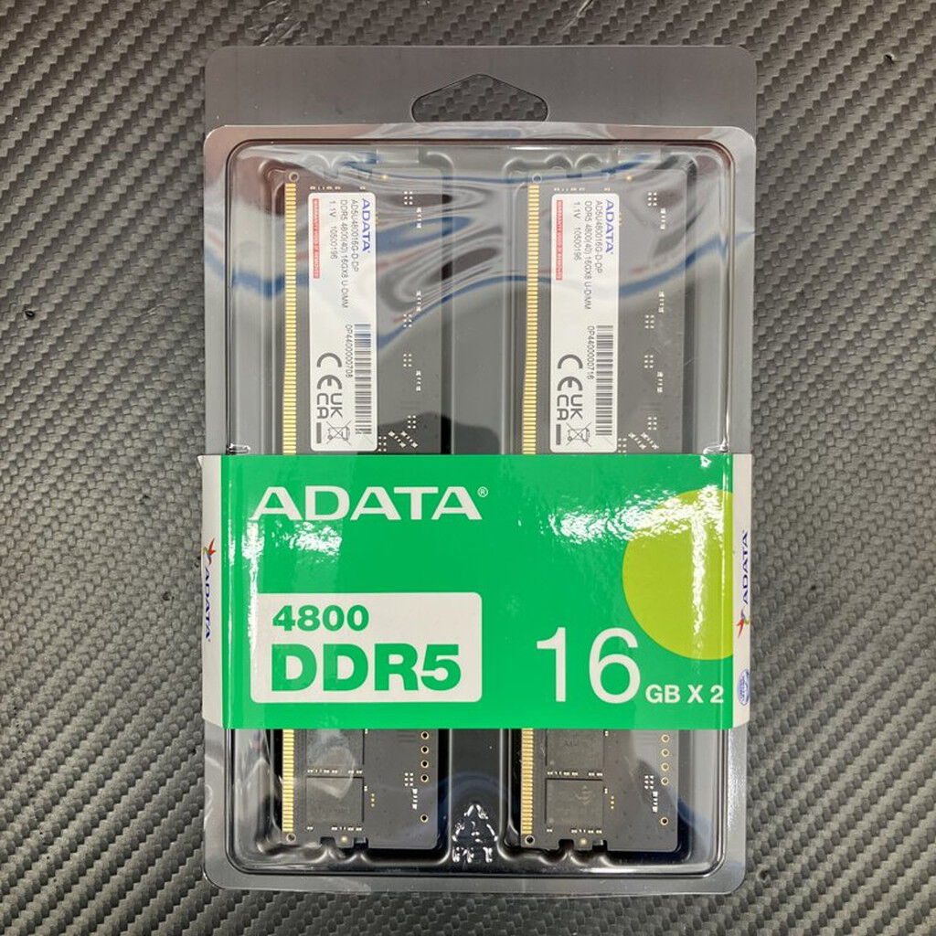 ADATA DDR5-4800 32GB (16GBx2枚) - メルカリ ADATA AD5U480016G-D-DP