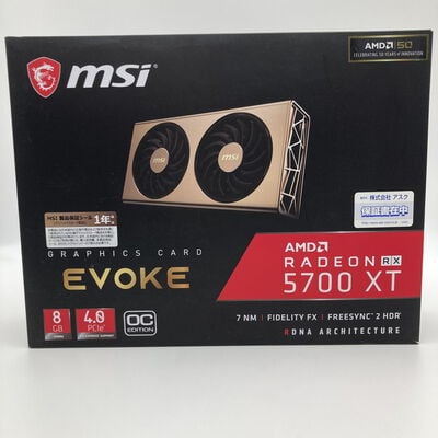 【神戸・三宮店】中古  MSI Radeon RX5700 XT EVOKE 8G (RX5700XT 8G GDR6) 3430006296 