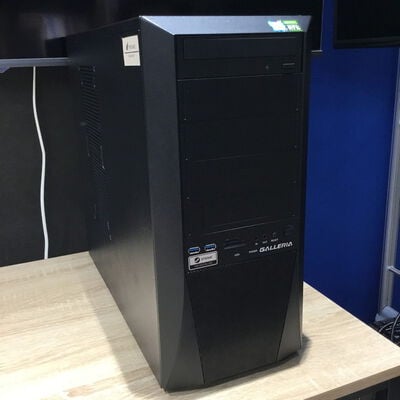 【松山環状枝松店】中古  THIRDWAVE GALLERIA XF(Corei7-9700K/16GB/SSD512GB+HDD2TB/DVDマルチ/RTX2070Super 8GB/W10H) 4560001163 